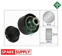 DEFLECTION/GUIDE PULLEY, V-RIBBED BELT FOR CITROËN FORD MAZDA INA 532 0334 10