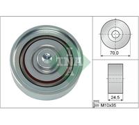 INA 532 0583 10 Deflection / Guide Pulley, v-ribbed belt