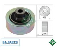 Deflection/Guide Pulley, v-ribbed belt for CITROËN PEUGEOT INA 532 0474 10