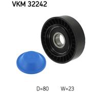 DEFLECTION/GUIDE PULLEY, V-RIBBED BELT FOR FIAT ALBEA BRAVA BRAVO SKF VKM 32242