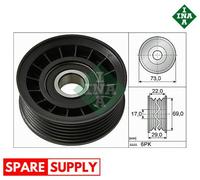 DEFLECTION/GUIDE PULLEY, V-RIBBED BELT FOR FORD B-MAX C-MAX INA 532 0649 10