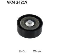 DEFLECTION/GUIDE PULLEY, V-RIBBED BELT FOR FORD B-MAX C-MAX SKF VKM 34219
