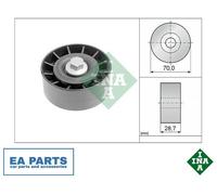 Deflection/Guide Pulley, v-ribbed belt for FORD COURIER ESCORT INA 532 0254 10
