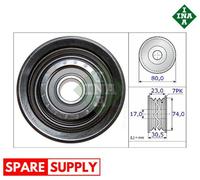 DEFLECTION/GUIDE PULLEY, V-RIBBED BELT FOR HONDA ACCORD BALLADE INA 532 0580 10