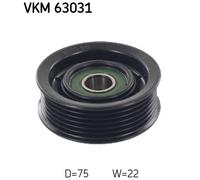 DEFLECTION/GUIDE PULLEY, V-RIBBED BELT FOR HONDA ACCORD IX SKF VKM 63031