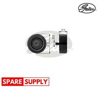 DEFLECTION/GUIDE PULLEY, V-RIBBED BELT FOR HYUNDAI ACCENT GYRO GATES T36206