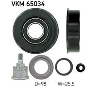 DEFLECTION/GUIDE PULLEY, V-RIBBED BELT FOR HYUNDAI SONATA SKF VKM 65034
