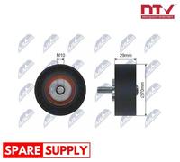 DEFLECTION/GUIDE PULLEY, V-RIBBED BELT FOR IVECO DAILY NTY RNK-FT-003