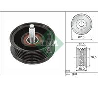 INA 532 0922 10 Deflection / Guide Pulley, v-ribbed belt