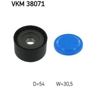 Deflection/Guide Pulley, v-ribbed belt for JEEP COMMANDER SKF VKM 38071