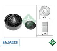 Deflection/Guide Pulley, v-ribbed belt for KIA CARNIVAL INA 532 0323 10