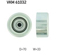 Deflection/Guide Pulley, v-ribbed belt for LEXUS LS SKF VKM 61032