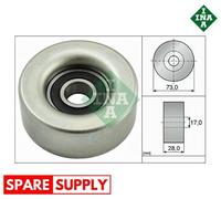 DEFLECTION/GUIDE PULLEY, V-RIBBED BELT FOR MAZDA 2 3 INA 532 0783 10