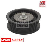 DEFLECTION/GUIDE PULLEY, V-RIBBED BELT FOR MERCEDES-BENZ FEBI BILSTEIN 49871