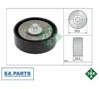 Deflection/Guide Pulley, V-ribbed belt for MERCEDES-BENZ INA 532 0895 10