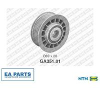 Deflection/Guide Pulley, v-ribbed belt for MERCEDES-BENZ S124 A124 SNR GA351.01