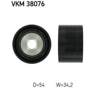 Deflection/Guide Pulley, v-ribbed belt for MERCEDES-BENZ W164 W251 SKF VKM 38076