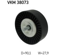 DEFLECTION/GUIDE PULLEY, V-RIBBED BELT FOR MERCEDES-BENZ W203 W204 SKF VKM 38073