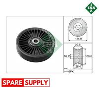 DEFLECTION/GUIDE PULLEY, V-RIBBED BELT FOR MERCEDES-BENZ W204 INA 532 0108 10