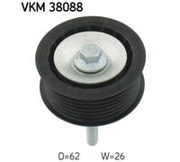 DEFLECTION/GUIDE PULLEY, V-RIBBED BELT FOR MERCEDES-BENZ W211 W463 SKF VKM 38088