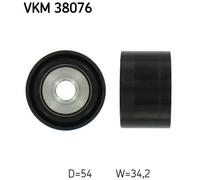 DEFLECTION/GUIDE PULLEY, V-RIBBED BELT FOR MERCEDES-BENZ W463 X164 SKF VKM 38076
