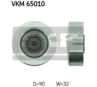 Deflection/Guide Pulley, v-ribbed belt for MITSUBISHI AIRTREK SKF VKM 65010