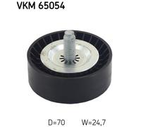 DEFLECTION/GUIDE PULLEY, V-RIBBED BELT FOR MITSUBISHI ASX DELICA SKF VKM 65054