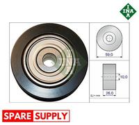 DEFLECTION/GUIDE PULLEY, V-RIBBED BELT FOR MITSUBISHI ASX INA 532 0737 10