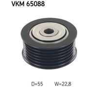DEFLECTION/GUIDE PULLEY, V-RIBBED BELT FOR MITSUBISHI ASX SKF VKM 65088