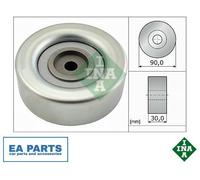 Deflection/Guide Pulley, v-ribbed belt for MITSUBISHI INA 532 0693 10