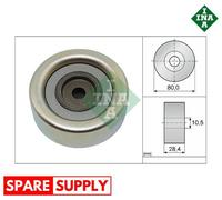DEFLECTION/GUIDE PULLEY, V-RIBBED BELT FOR MITSUBISHI INA 532 0933 10
