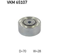 DEFLECTION/GUIDE PULLEY, V-RIBBED BELT FOR MITSUBISHI L200 SKF VKM 65107