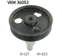 Deflection/Guide Pulley, v-ribbed belt for NISSAN ALMERA KUBISTAR SKF VKM 36053