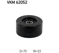 DEFLECTION/GUIDE PULLEY, V-RIBBED BELT FOR NISSAN ARMADA III SUV SKF VKM 62052