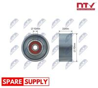DEFLECTION/GUIDE PULLEY, V-RIBBED BELT FOR NISSAN CUBE DUALIS NTY RNK-NS-022