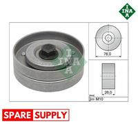 DEFLECTION/GUIDE PULLEY, V-RIBBED BELT FOR OPEL ASTRA H INA 532 0402 30