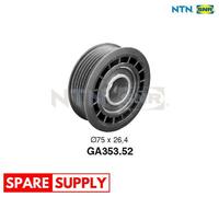 DEFLECTION/GUIDE PULLEY, V-RIBBED BELT FOR OPEL ASTRA CLASSIC F SNR GA353.52