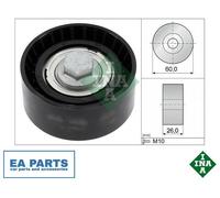 Deflection/Guide Pulley, V-ribbed belt for OPEL ASTRA J ASTRA K INA 532 0868 10