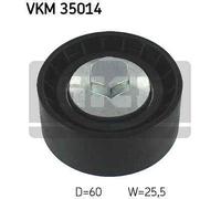 Deflection/Guide Pulley, v-ribbed belt for OPEL ASTRA J ASTRA K SKF VKM 35014
