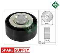 DEFLECTION/GUIDE PULLEY, V-RIBBED BELT FOR OPEL VAUXHALL INA 532 0896 10