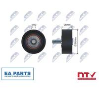 Deflection/Guide Pulley, V-ribbed belt for PEUGEOT 206 306 EXPERT NTY RNK-CT-017