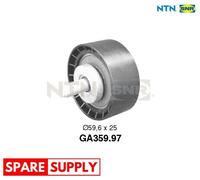 DEFLECTION/GUIDE PULLEY, V-RIBBED BELT FOR PEUGEOT 206 306 EXPERT SNR GA359.97
