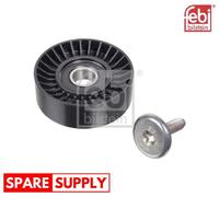 DEFLECTION/GUIDE PULLEY, V-RIBBED BELT FOR PEUGEOT 206 307 FEBI BILSTEIN 19357