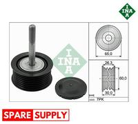 DEFLECTION/GUIDE PULLEY, V-RIBBED BELT FOR PORSCHE INA 532 0793 10