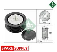 DEFLECTION/GUIDE PULLEY, V-RIBBED BELT FOR PORSCHE INA 532 0800 10