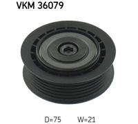 DEFLECTION/GUIDE PULLEY, V-RIBBED BELT FOR RENAULT CAPTUR CLIO SKF VKM 36079