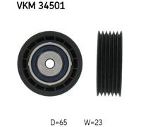 DEFLECTION/GUIDE PULLEY, V-RIBBED BELT FOR SAAB 9-3 9-5 900 SKF VKM 34501