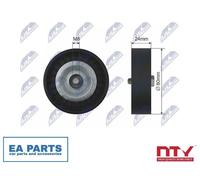 Deflection/Guide Pulley, V-ribbed belt for SAAB 9-5 NTY RNK-SA-003