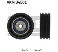 Deflection/Guide Pulley, v-ribbed belt for SAAB 9-5 SKF VKM 34501