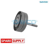 DEFLECTION/GUIDE PULLEY, V-RIBBED BELT FOR SKODA FABIA PRAKTIK DAYCO APV2786